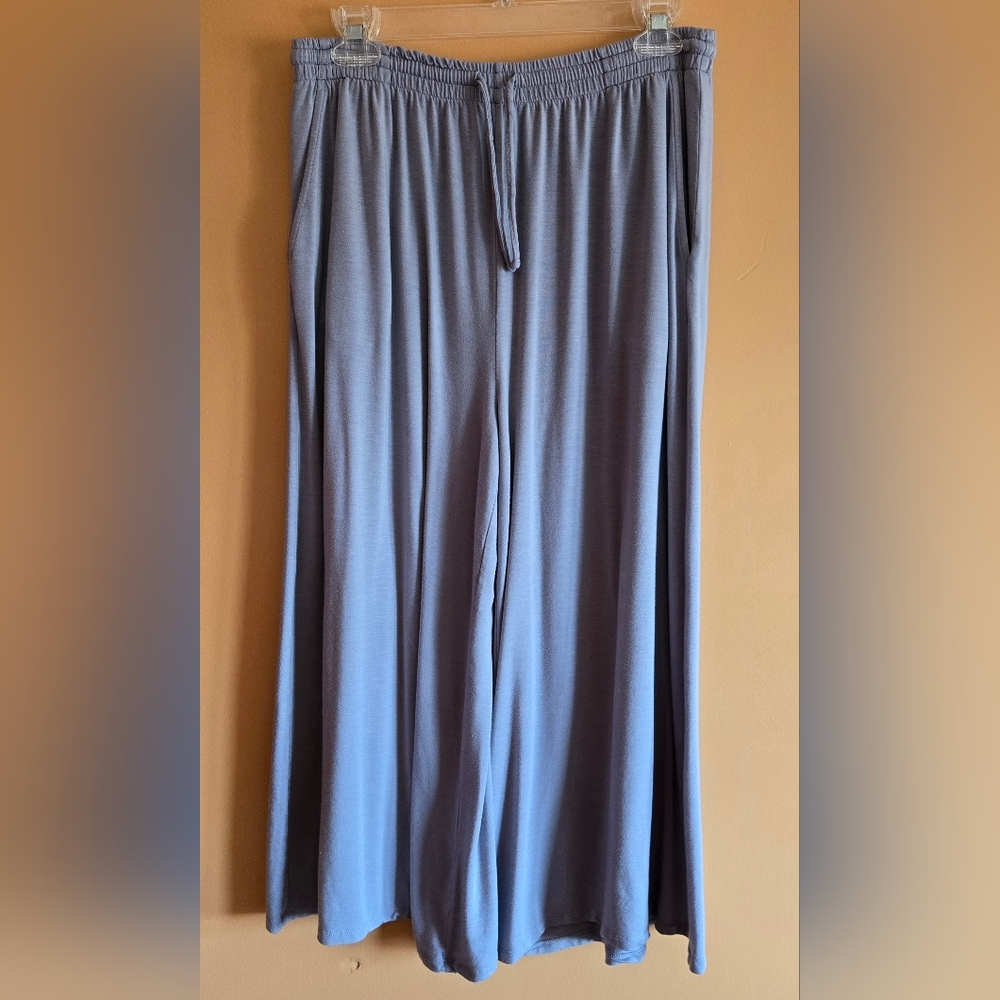 Athleta Wide Leg Drawstring Lounge Pants, S